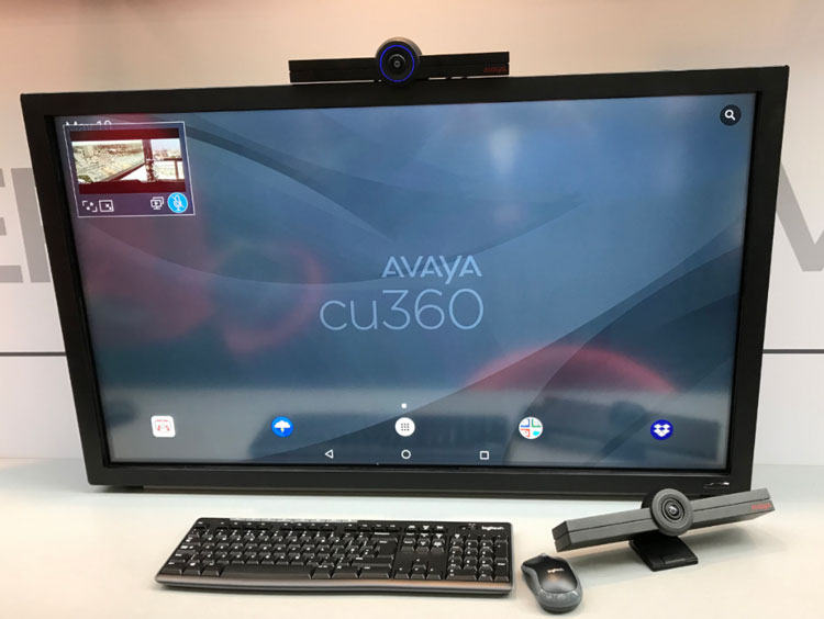 CU-360 video conferencing camera unit for Avaya Cloud Conferencing System